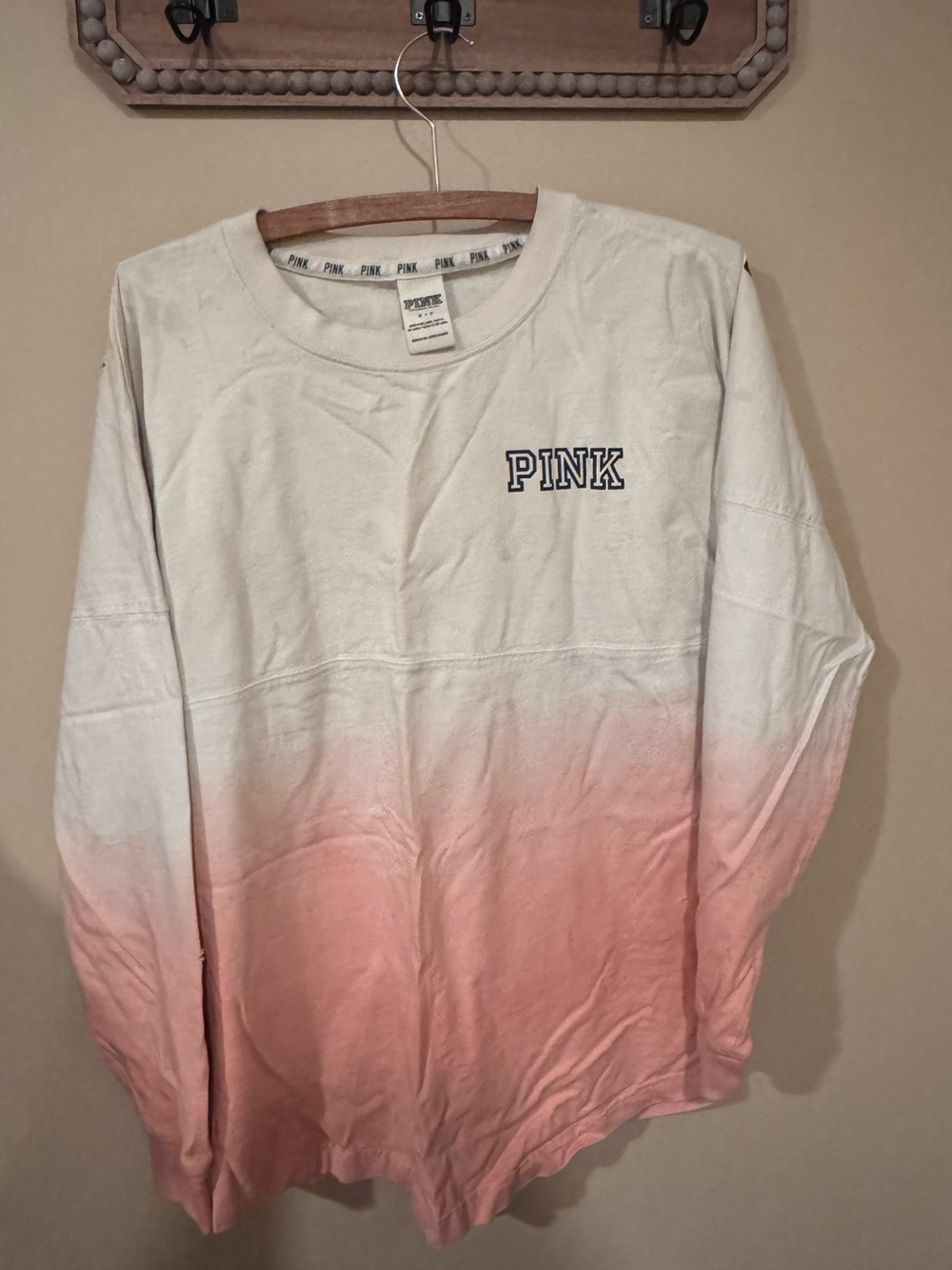 PINK Ombre Long Sleeve-Small - Picture 4 of 4